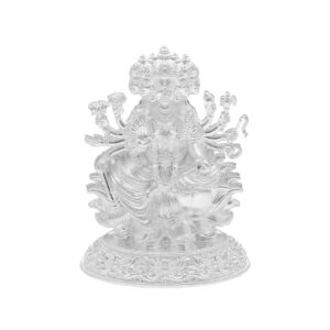 60 Grams Silver Sri Panchamukhi Gayatri Devi Idol