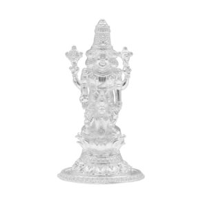 23 Grams Silver Laxmi Balaji Idol