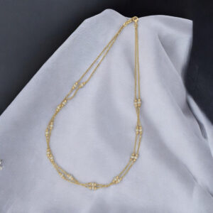 18kt Shimmer Gold Chain